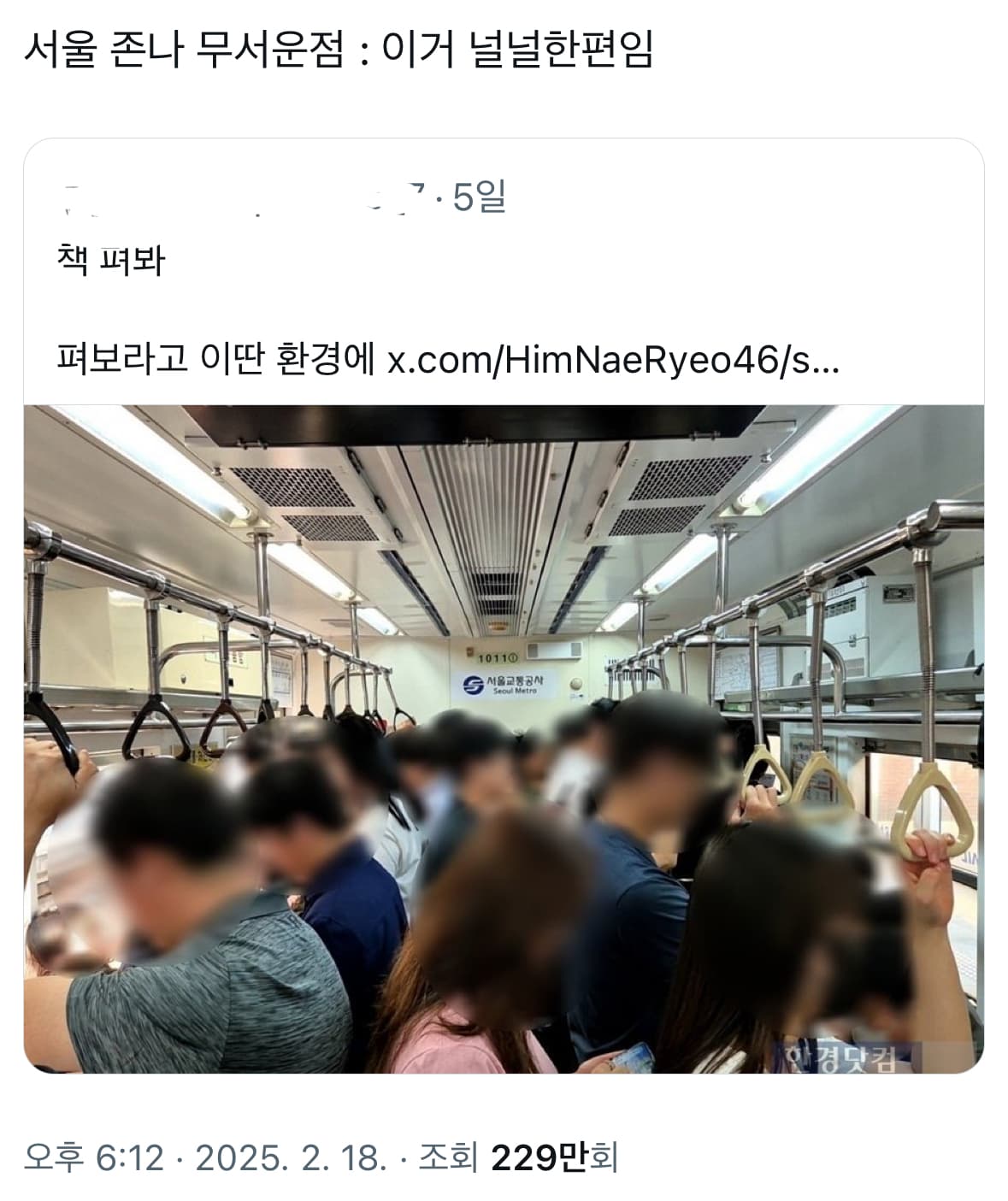 서울사는애들 이거 ㄹㅇ임???