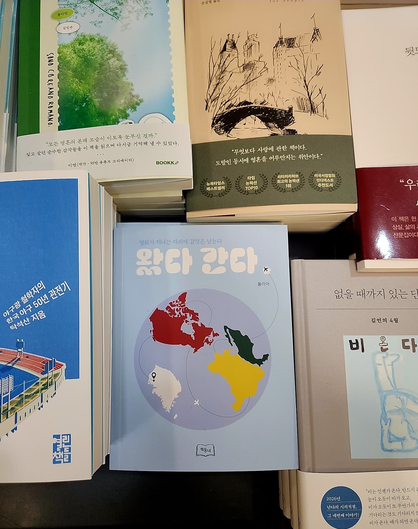며칠전 교보갔다가