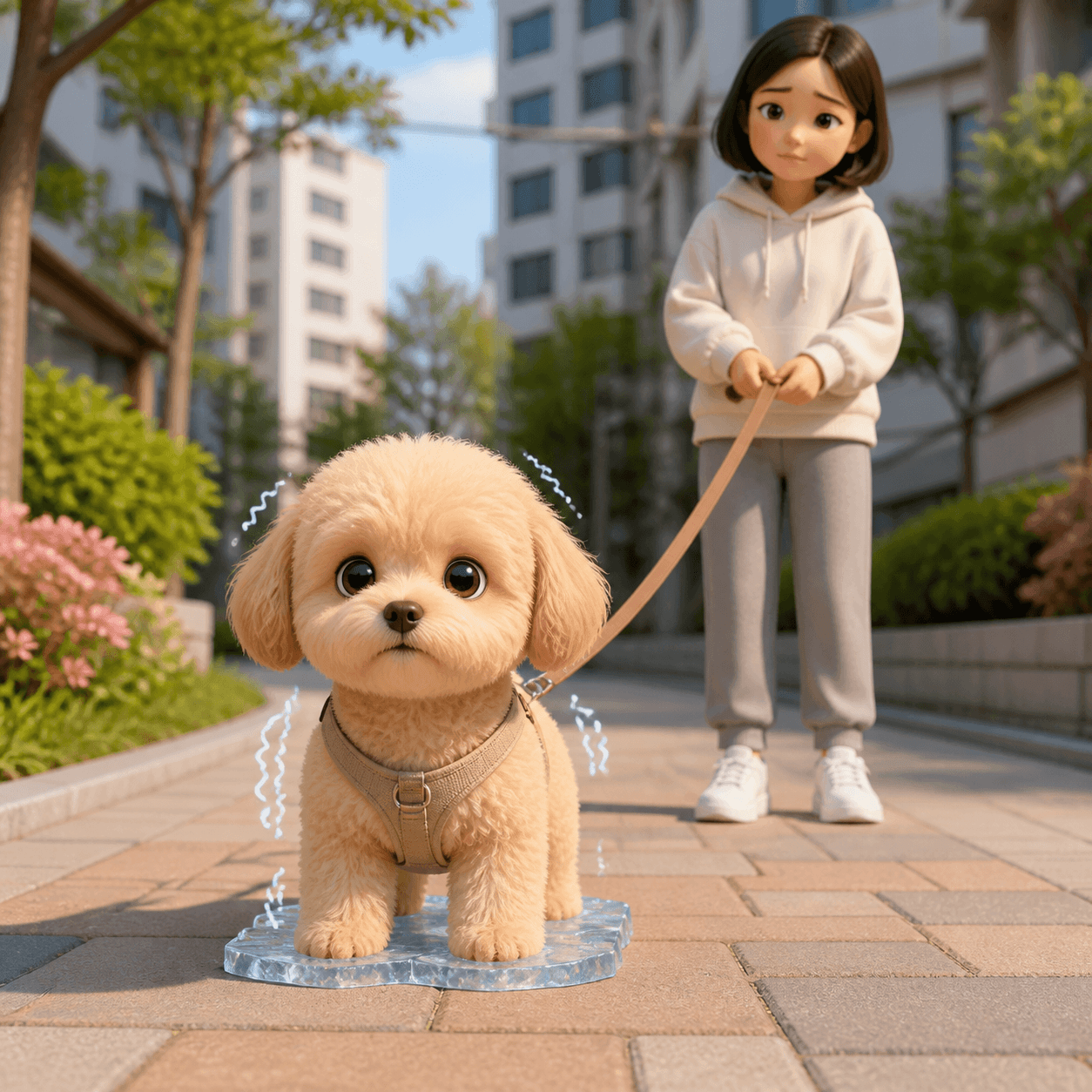 댕댕이는 다들 산첵을 좋아해? 우리집 애는 아니던데...